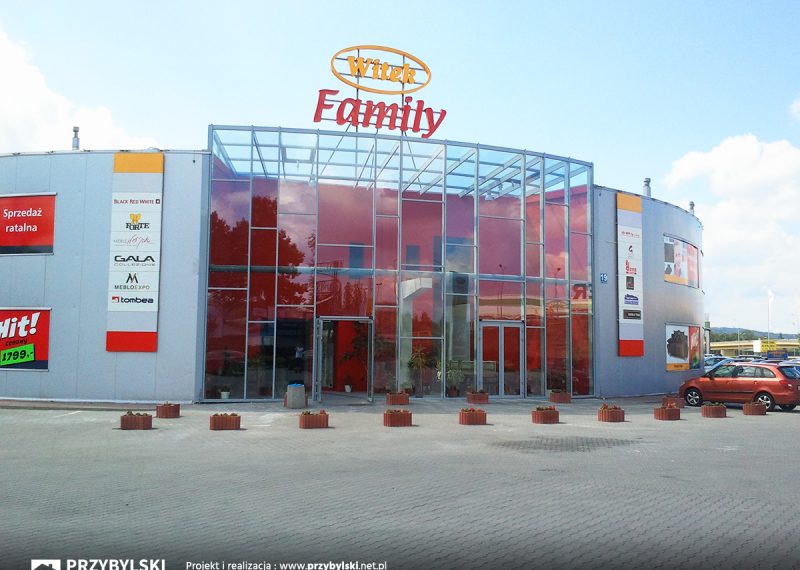 Witek Family fasada aluminiowa